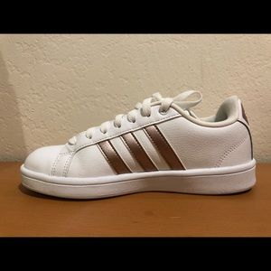 Adidas stan smith rose gold with cloud foam